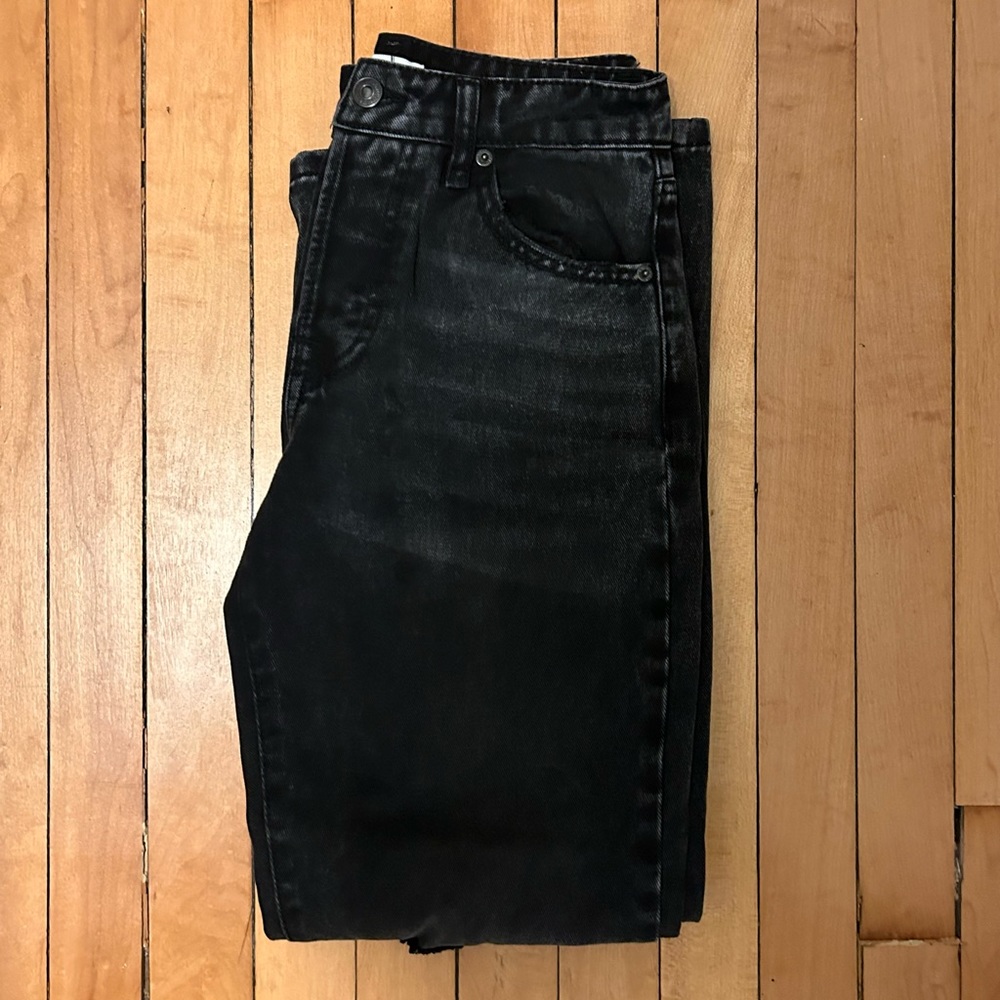 Forever 21 Black Ripped Jeans